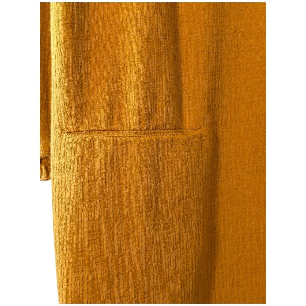 EUC Cynthia Rowley Mustard Dress Size M - Picture 5 of 7